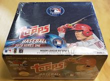 Picture of 2018 Topps Baseball Series 1 Retail Box